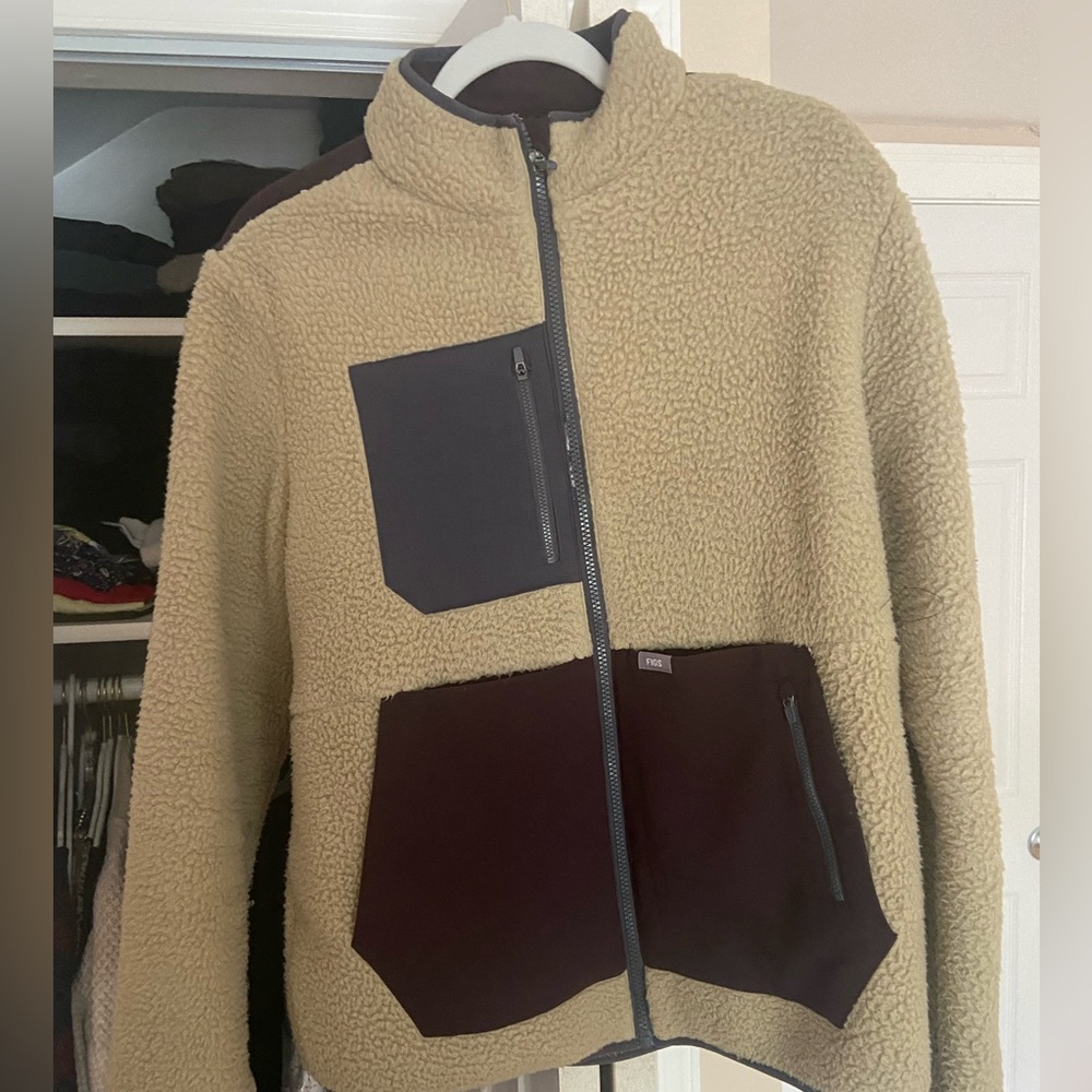 Figs Sherpa Jacket